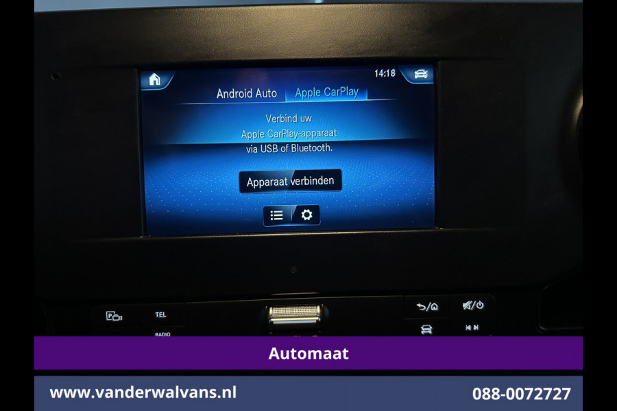 Mercedes-Benz Sprinter 316 CDI 164pk Automaat L1H1 Inrichting Euro6 Airco | Camera | Apple Carplay | 2800kg Trekhaak | Cruisecontrol Android Auto, Parkeersensoren