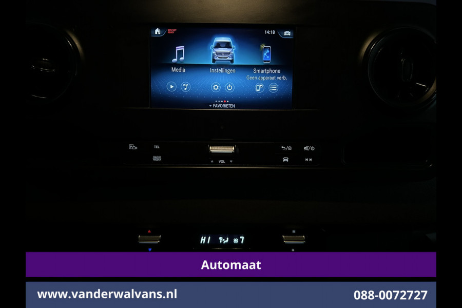 Mercedes-Benz Sprinter 316 CDI 164pk Automaat L1H1 Inrichting Euro6 Airco | Camera | Apple Carplay | 2800kg Trekhaak | Cruisecontrol Android Auto, Parkeersensoren