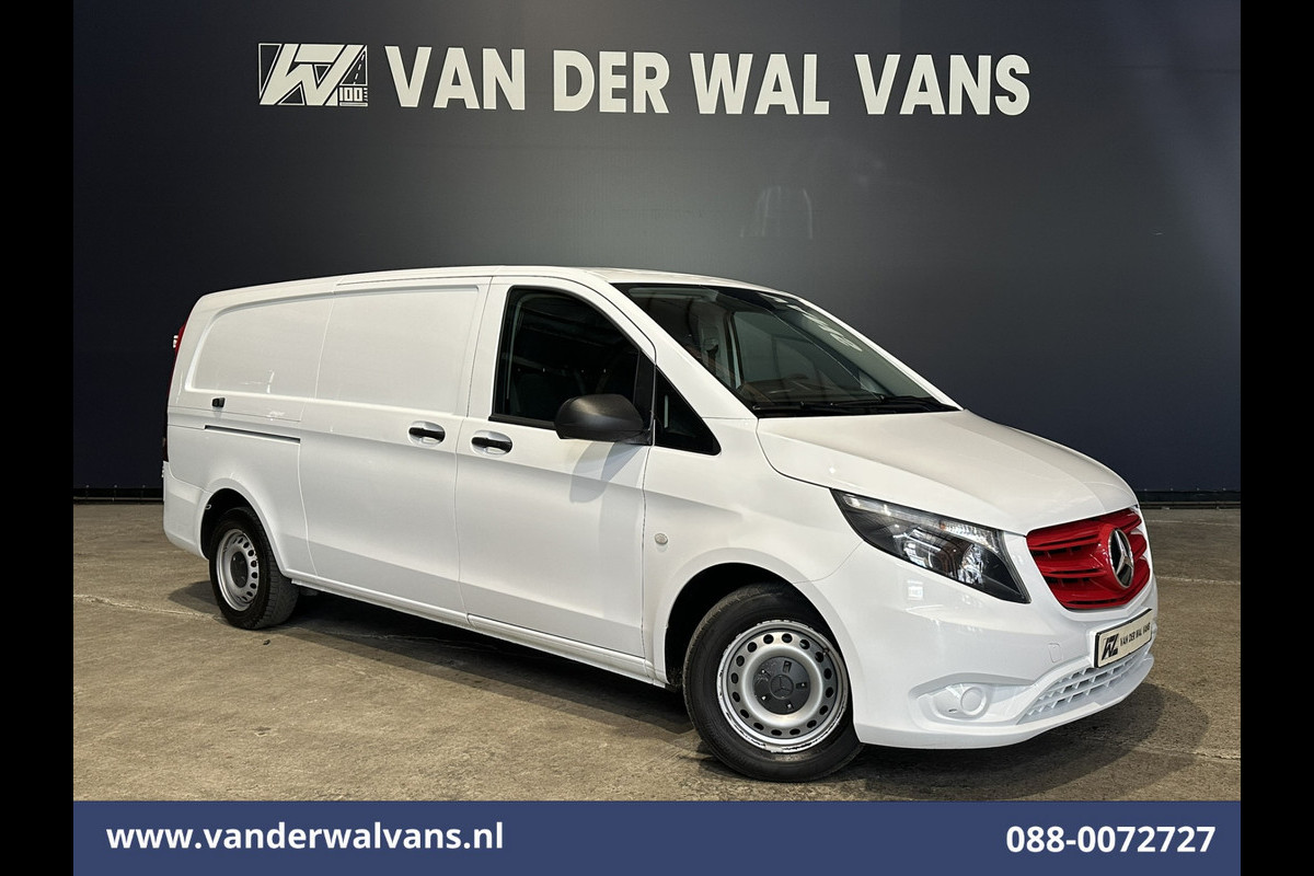 Mercedes-Benz Vito 116 CDI 164pk L3H1 Euro6 Airco | Camera | Apple Carplay | Cruisecontrol | Stoelverwarming Android Auto, Bijrijdersbank
