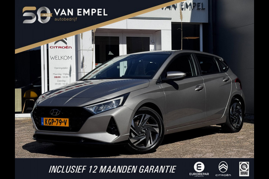 Hyundai i20 1.0 T-GDI Comfort Smart | 100 PK | Camera | Stoel + Stuurverwarming | Climate Control | Navigatie by App
