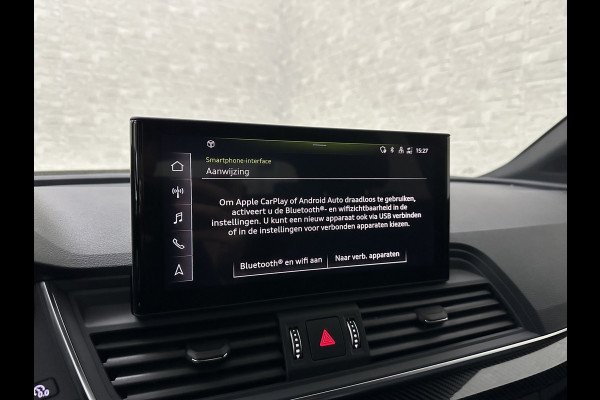 Audi Q5 50 TFSI e 300PK | Luchtvering | B&O Sound | Leder | Carbon | Sportstoelen | Carplay | Zwarte Hemel | Standkachel | Stoelverwarming | 3-Zone Clima | Black-Optic | Zonwering | Virtual Cockpit | LED | Autom. Achterklep | Bovag Garantie |
