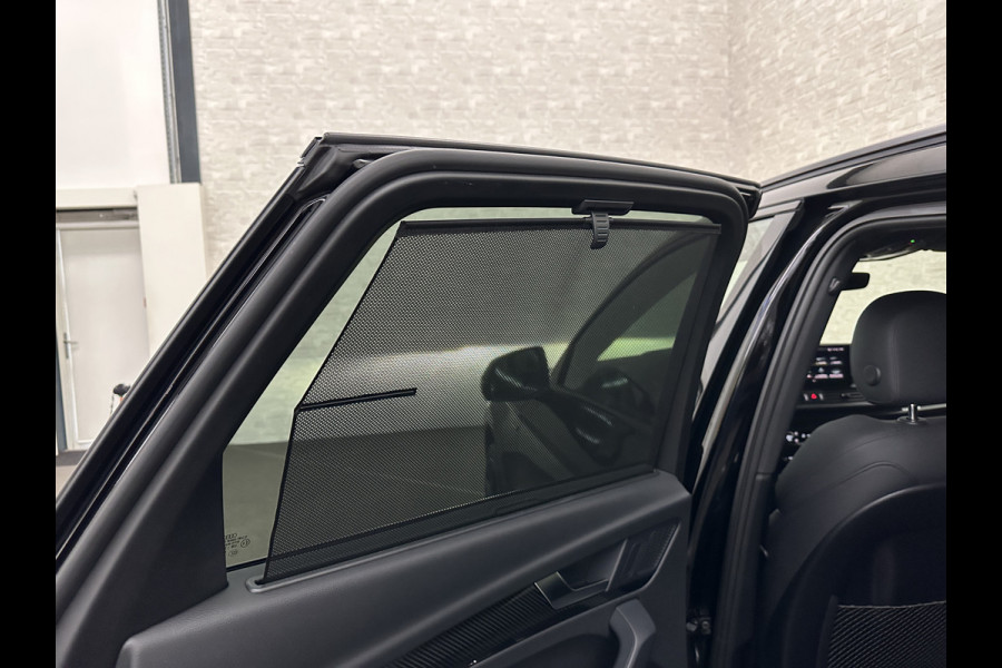 Audi Q5 50 TFSI e 300PK | Luchtvering | B&O Sound | Leder | Carbon | Sportstoelen | Carplay | Zwarte Hemel | Standkachel | Stoelverwarming | 3-Zone Clima | Black-Optic | Zonwering | Virtual Cockpit | LED | Autom. Achterklep | Bovag Garantie |