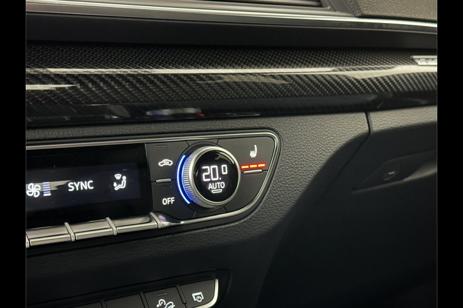 Audi Q5 50 TFSI e 300PK | Luchtvering | B&O Sound | Leder | Carbon | Sportstoelen | Carplay | Zwarte Hemel | Standkachel | Stoelverwarming | 3-Zone Clima | Black-Optic | Zonwering | Virtual Cockpit | LED | Autom. Achterklep | Bovag Garantie |