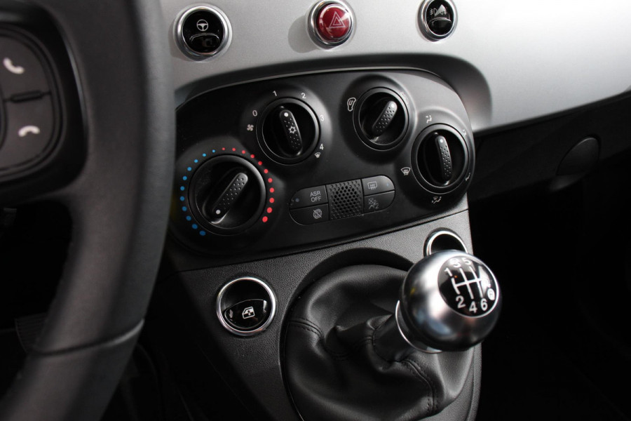 Fiat 500 1.0 Hybrid Sport Connect Navigatie Apple Carplay/Android Auto Airco Dab Sportstoelen Cruise Control Lichtmetalen Velgen