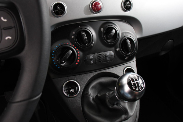 Fiat 500 1.0 Hybrid Sport Connect Navigatie Apple Carplay/Android Auto Airco Dab Sportstoelen Cruise Control Lichtmetalen Velgen