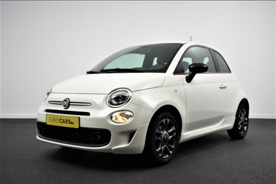 Fiat 500 1.0 Hybrid Sport Connect Navigatie Apple Carplay/Android Auto Airco Dab Sportstoelen Cruise Control Lichtmetalen Velgen