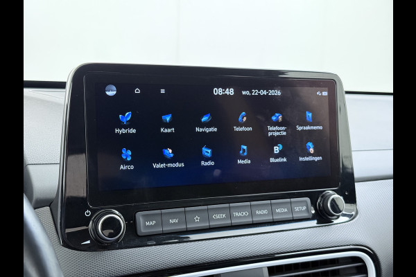 Hyundai Kona 1.6GDI HEV Hybride Premium Adap.Cruise Leder+Verwarming+Ventilatie Head-Up Display Camera Apple Carplay Android Auto Navi Ecc Pd Keyless Blind-Spot Lane Assist Achterbank+Stuur verwarming Krell®-Audio Isofix DAB Lmv 18" Origineel Nederlandse Auto