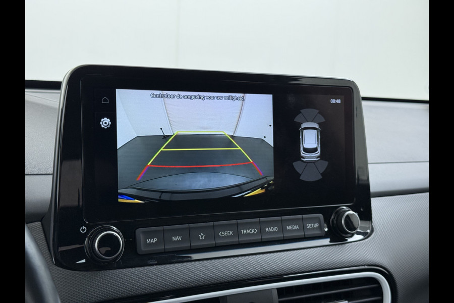 Hyundai Kona 1.6GDI HEV Hybride Premium Adap.Cruise Leder+Verwarming+Ventilatie Head-Up Display Camera Apple Carplay Android Auto Navi Ecc Pd Keyless Blind-Spot Lane Assist Achterbank+Stuur verwarming Krell®-Audio Isofix DAB Lmv 18" Origineel Nederlandse Auto