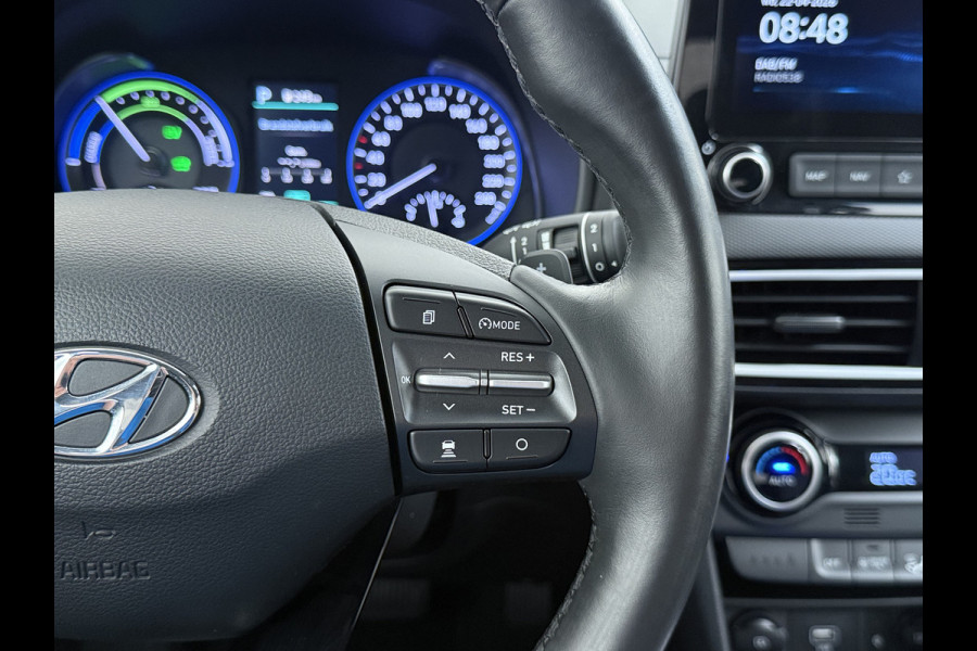 Hyundai Kona 1.6GDI HEV Hybride Premium Adap.Cruise Leder+Verwarming+Ventilatie Head-Up Display Camera Apple Carplay Android Auto Navi Ecc Pd Keyless Blind-Spot Lane Assist Achterbank+Stuur verwarming Krell®-Audio Isofix DAB Lmv 18" Origineel Nederlandse Auto