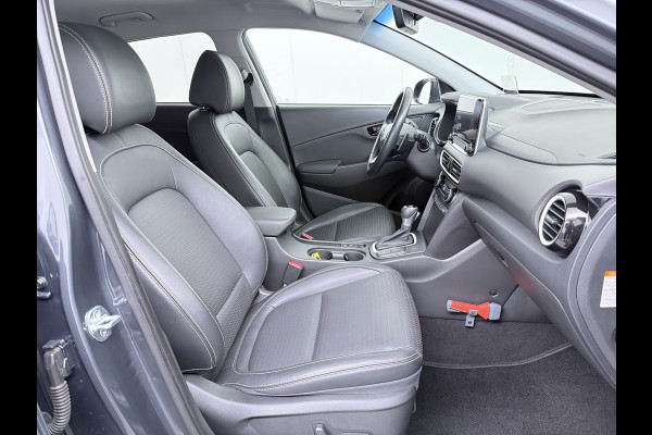 Hyundai Kona 1.6GDI HEV Hybride Premium Adap.Cruise Leder+Verwarming+Ventilatie Head-Up Display Camera Apple Carplay Android Auto Navi Ecc Pd Keyless Blind-Spot Lane Assist Achterbank+Stuur verwarming Krell®-Audio Isofix DAB Lmv 18" Origineel Nederlandse Auto