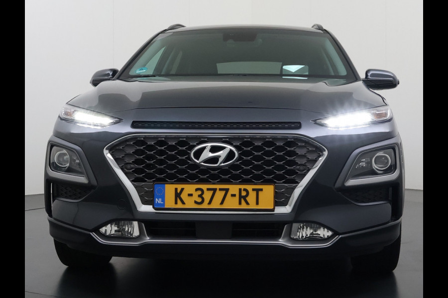 Hyundai Kona 1.6GDI HEV Hybride Premium Adap.Cruise Leder+Verwarming+Ventilatie Head-Up Display Camera Apple Carplay Android Auto Navi Ecc Pd Keyless Blind-Spot Lane Assist Achterbank+Stuur verwarming Krell®-Audio Isofix DAB Lmv 18" Origineel Nederlandse Auto