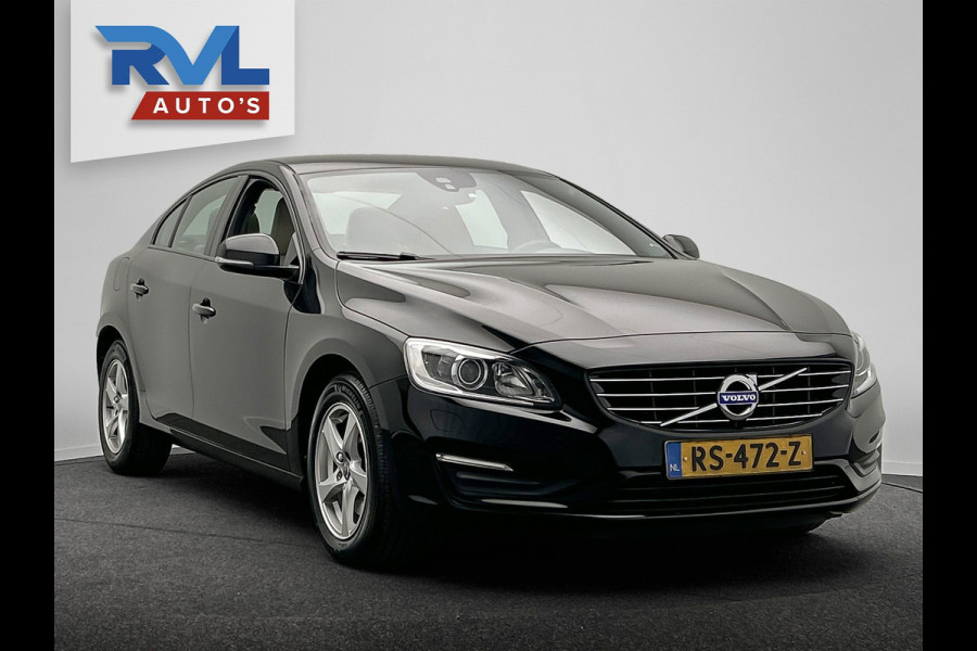 Volvo S60 1.5 T3 Polar+ Dynamic Automaat | Origineel Nederlands | Leder | Navigatie | Climate-control | Stoel/stuurverwarming |