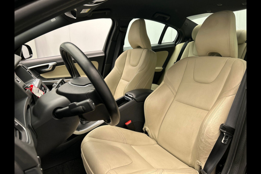 Volvo S60 1.5 T3 Polar+ Dynamic Automaat | Origineel Nederlands | Leder | Navigatie | Climate-control | Stoel/stuurverwarming |