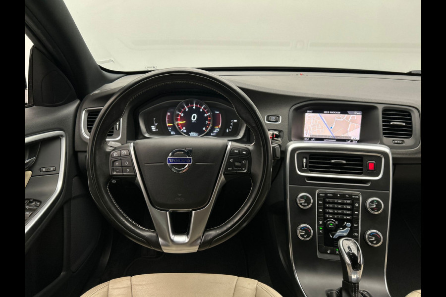 Volvo S60 1.5 T3 Polar+ Dynamic Automaat | Origineel Nederlands | Leder | Navigatie | Climate-control | Stoel/stuurverwarming |