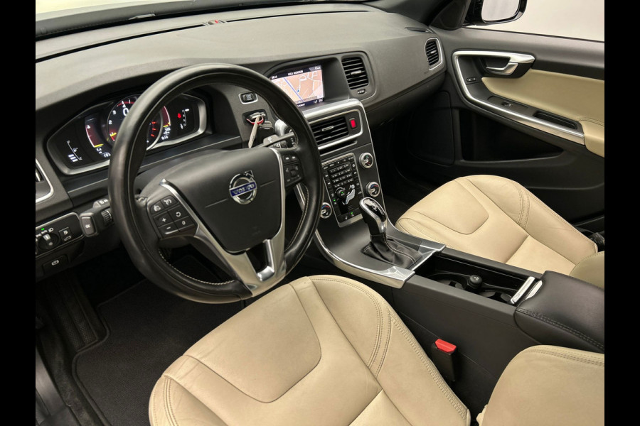 Volvo S60 1.5 T3 Polar+ Dynamic Automaat | Origineel Nederlands | Leder | Navigatie | Climate-control | Stoel/stuurverwarming |