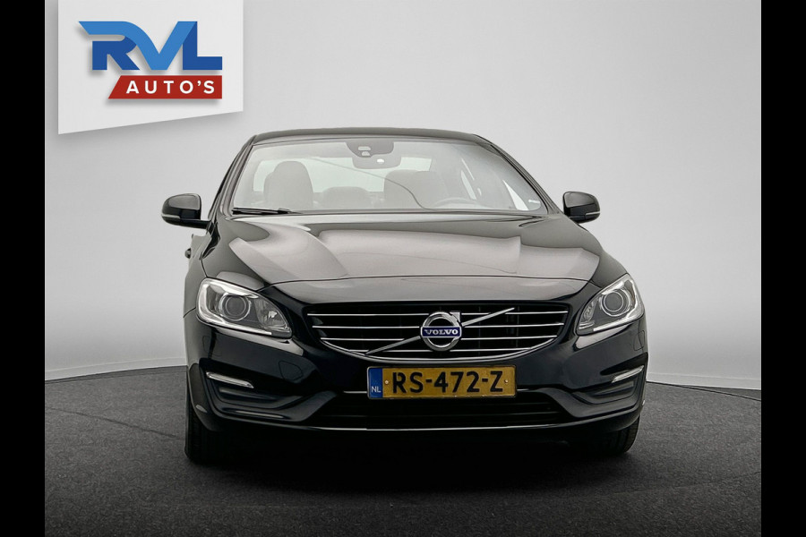 Volvo S60 1.5 T3 Polar+ Dynamic Automaat | Origineel Nederlands | Leder | Navigatie | Climate-control | Stoel/stuurverwarming |