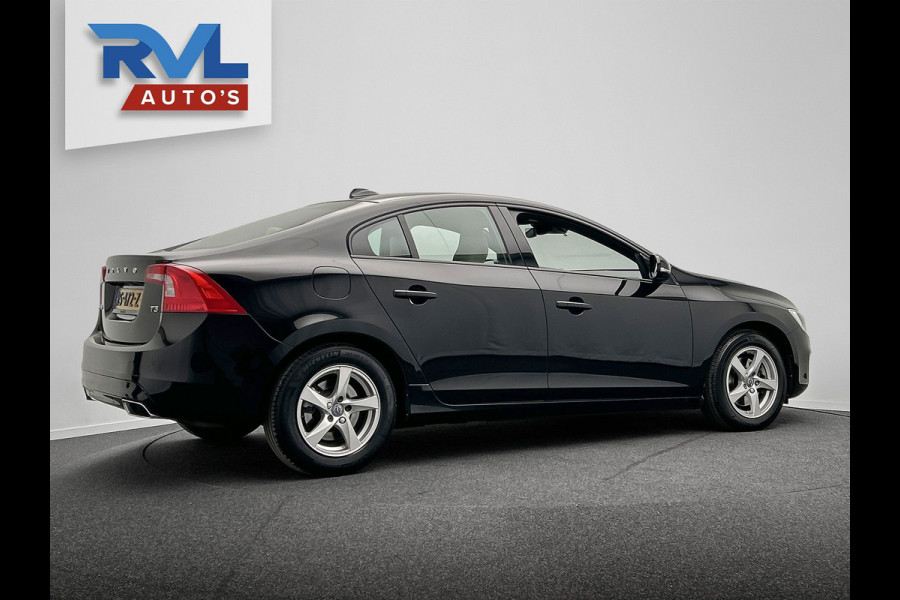 Volvo S60 1.5 T3 Polar+ Dynamic Automaat | Origineel Nederlands | Leder | Navigatie | Climate-control | Stoel/stuurverwarming |