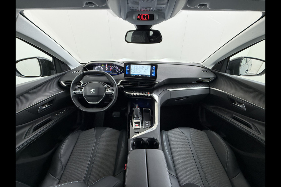 Peugeot 3008 T Aut. 131pk 360°Camera Apple Carplay Android 1/2 Leer Keyless Bordherk. Lane-dep. Flippers Led Navi Stoelverw. Grootlichtassistent Isofix CruiseControl Ecc Usb Bluetooth Verst.Stoelen 18''LM 1.2 PureTech Allure  Pack Business