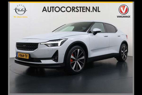 Polestar 2 Long Range Dual Motor 78kWh Panoramadak Adap.Cruise 360°Camera Navi Ecc Apple Carplay Android Auto Pdc Launch Edition Stoel+Stuurverwarming Lmv 19" Achterbankverwarming Keyless DAB Rijstrooksensor Origineel Nederlandse Auto