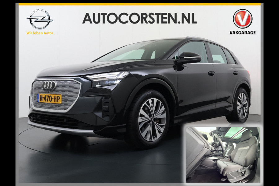 Audi Q4 e-tron 35 Launch Edition Soh 92%-dak-Schuifdak Camera Adap.Cruise W-pomp Navi-Plus Sportst.+Verwarmd PDC-a+v Matrix Led Advanced Plus Lmv 19" Elek.Achterklep Virtual Cockpit E-Call Bordherkenning Audi Connect +Phone-Box Keyless-Go A-Licht-Dynamisch 1e Eigenaar Origineel Nederlandse Auto €56.174,- Nieuwprijs