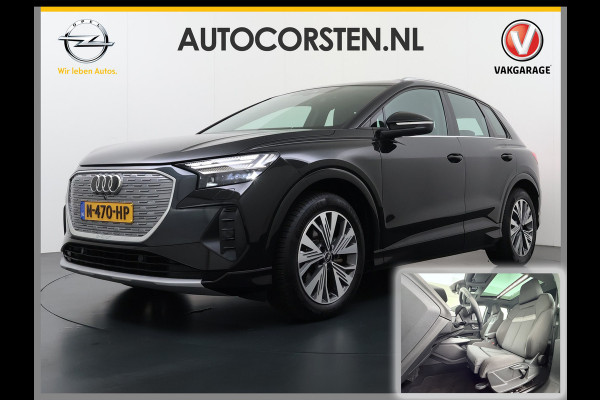 Audi Q4 e-tron 35 Launch Edition Soh 92%-dak-Schuifdak Camera Adap.Cruise W-pomp Navi-Plus Sportst.+Verwarmd PDC-a+v Matrix Led Advanced Plus Lmv 19" Elek.Achterklep Virtual Cockpit E-Call Bordherkenning Audi Connect +Phone-Box Keyless-Go A-Licht-Dynamisch 1e Eigenaar Origineel Nederlandse Auto €56.174,- Nieuwprijs