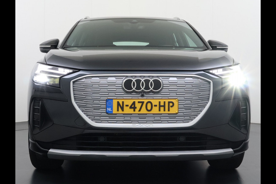 Audi Q4 e-tron 35 Launch Edition Soh 92%-dak-Schuifdak Camera Adap.Cruise W-pomp Navi-Plus Sportst.+Verwarmd PDC-a+v Matrix Led Advanced Plus Lmv 19" Elek.Achterklep Virtual Cockpit E-Call Bordherkenning Audi Connect +Phone-Box Keyless-Go A-Licht-Dynamisch 1e Eigenaar Origineel Nederlandse Auto €56.174,- Nieuwprijs