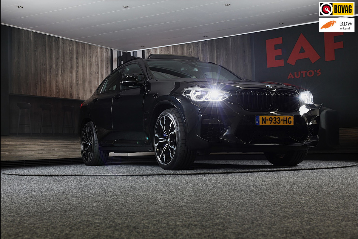 BMW X4 M Competition / Carbon / Head Up / Memory / Camera / Schaalstoelen / Leder / Dode Hoek / Cruise Control / Pano / 21 Inch