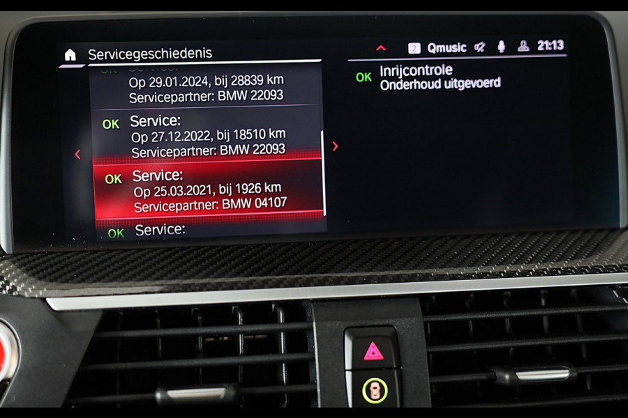 BMW X4 M Competition / Carbon / Head Up / Memory / Camera / Schaalstoelen / Leder / Dode Hoek / Cruise Control / Pano / 21 Inch