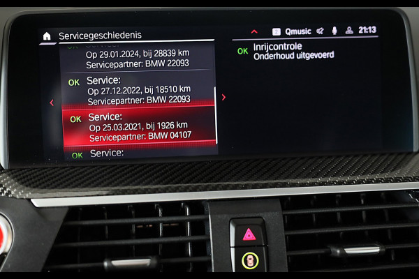 BMW X4 M Competition / Carbon / Head Up / Memory / Camera / Schaalstoelen / Leder / Dode Hoek / Cruise Control / Pano / 21 Inch