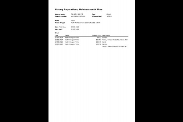 Volvo XC40 Recharge Plus 70 kWh|90%SOH|BLACK|ACC|CAMERA|CARPLAY/ANDROID AUTO|STOEL+STUURVERW|ELEK.KLEP|NL-AUTO|NAP|INC.BTW|1e EIG|