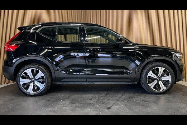 Volvo XC40 Recharge Plus 70 kWh|90%SOH|BLACK|ACC|CAMERA|CARPLAY/ANDROID AUTO|STOEL+STUURVERW|ELEK.KLEP|NL-AUTO|NAP|INC.BTW|1e EIG|