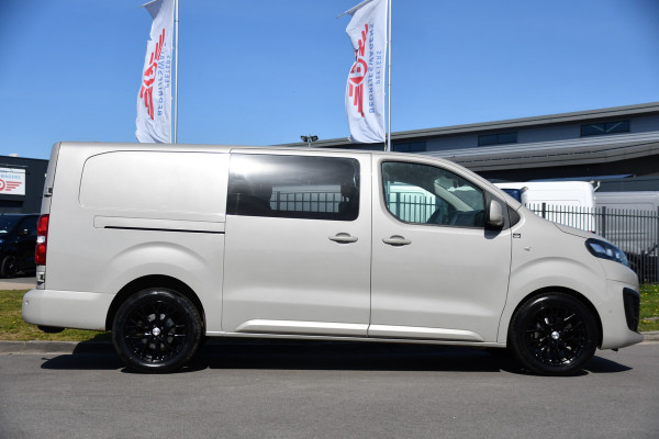 Citroën Jumpy 2.0 BlueHDI 120 L3 PB Edition 360 Camera, Cruise, Carplay, 2 x Schuifdeur, Multimedia, Luxe Cabine, Trekhaak, 122pk, uniek!