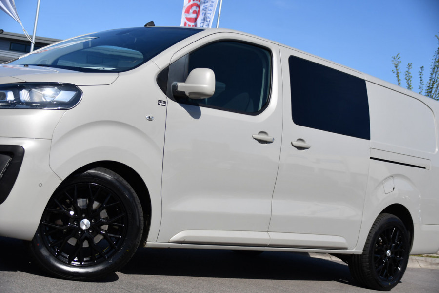 Citroën Jumpy 2.0 BlueHDI 120 L3 PB Edition 360 Camera, Cruise, Carplay, 2 x Schuifdeur, Multimedia, Luxe Cabine, Trekhaak, 122pk, uniek!