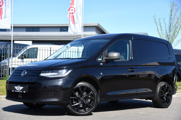 Volkswagen Caddy Cargo 2.0 TDI Black Edition MARGE! Cruise, Carplay, LED, 122pk, Automaat, Nieuw staat! Sensoren, Multimedia, Uniek!