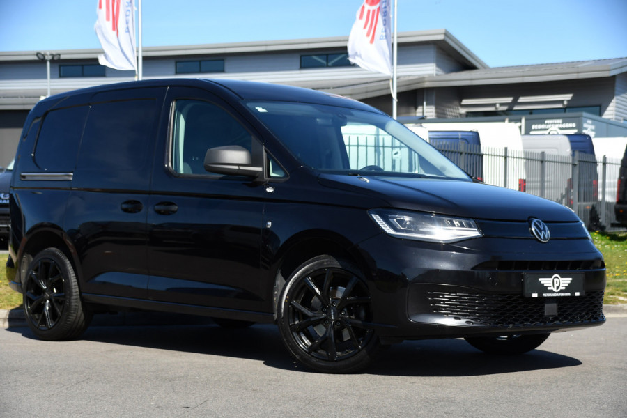 Volkswagen Caddy Cargo 2.0 TDI Black Edition MARGE! Cruise, Carplay, LED, 122pk, Automaat, Nieuw staat! Sensoren, Multimedia, Uniek!