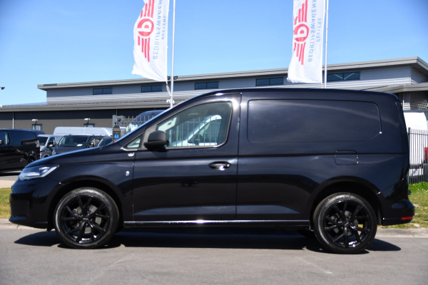 Volkswagen Caddy Cargo 2.0 TDI Black Edition MARGE! Cruise, Carplay, LED, 122pk, Automaat, Nieuw staat! Sensoren, Multimedia, Uniek!