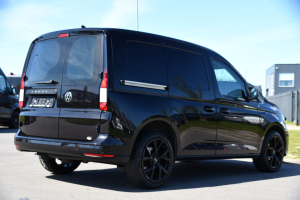 Volkswagen Caddy Cargo 2.0 TDI Black Edition MARGE! Cruise, Carplay, LED, 122pk, Automaat, Nieuw staat! Sensoren, Multimedia, Uniek!