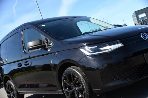 Volkswagen Caddy Cargo 2.0 TDI Black Edition MARGE! Cruise, Carplay, LED, 122pk, Automaat, Nieuw staat! Sensoren, Multimedia, Uniek!