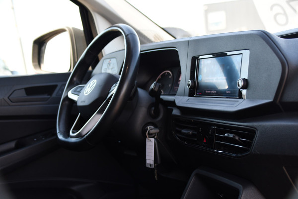 Volkswagen Caddy Cargo 2.0 TDI Black Edition MARGE! Cruise, Carplay, LED, 122pk, Automaat, Nieuw staat! Sensoren, Multimedia, Uniek!