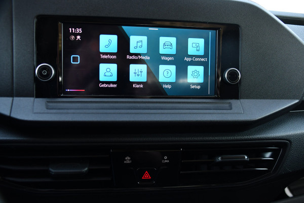 Volkswagen Caddy Cargo 2.0 TDI Black Edition MARGE! Cruise, Carplay, LED, 122pk, Automaat, Nieuw staat! Sensoren, Multimedia, Uniek!