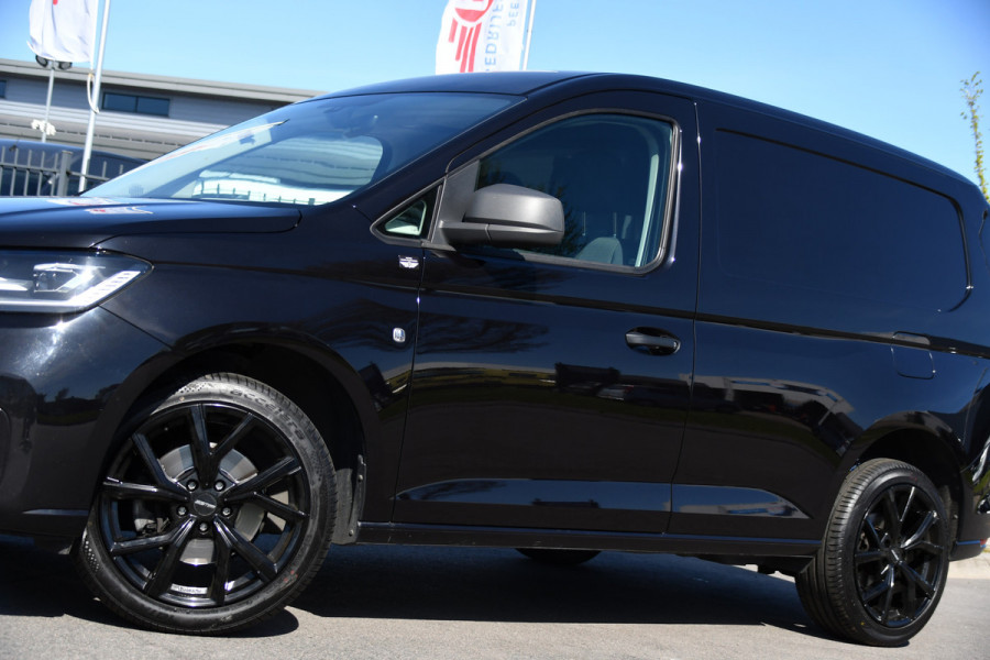 Volkswagen Caddy Cargo 2.0 TDI Black Edition MARGE! Cruise, Carplay, LED, 122pk, Automaat, Nieuw staat! Sensoren, Multimedia, Uniek!