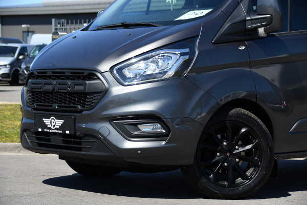 Ford Transit Custom 300 2.0 TDCI L2H1 Limited DC PB Edition Adaptieve Cruise, Camera, Carplay, LED, 2 x Schuifdeur, Automaat, Trekhaak, 130pk, Stoelverwarming, Dodehoek, Uniek!