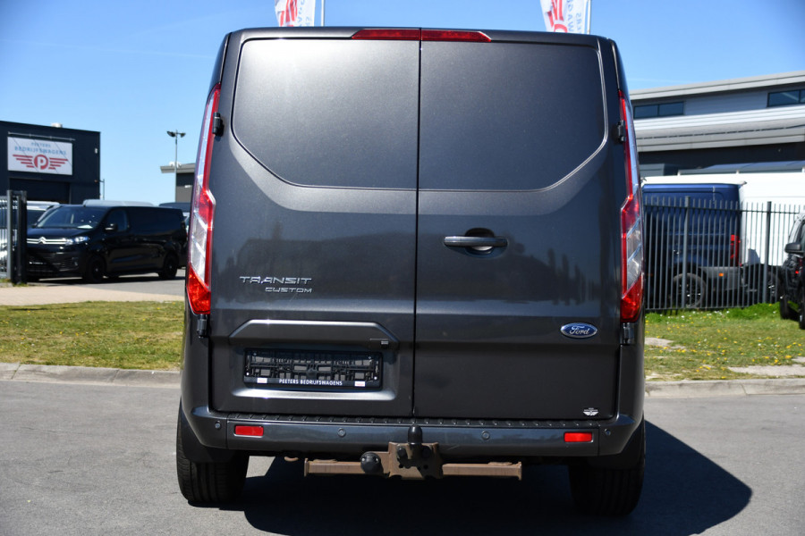 Ford Transit Custom 300 2.0 TDCI L2H1 Limited DC PB Edition Adaptieve Cruise, Camera, Carplay, LED, 2 x Schuifdeur, Automaat, Trekhaak, 130pk, Stoelverwarming, Dodehoek, Uniek!