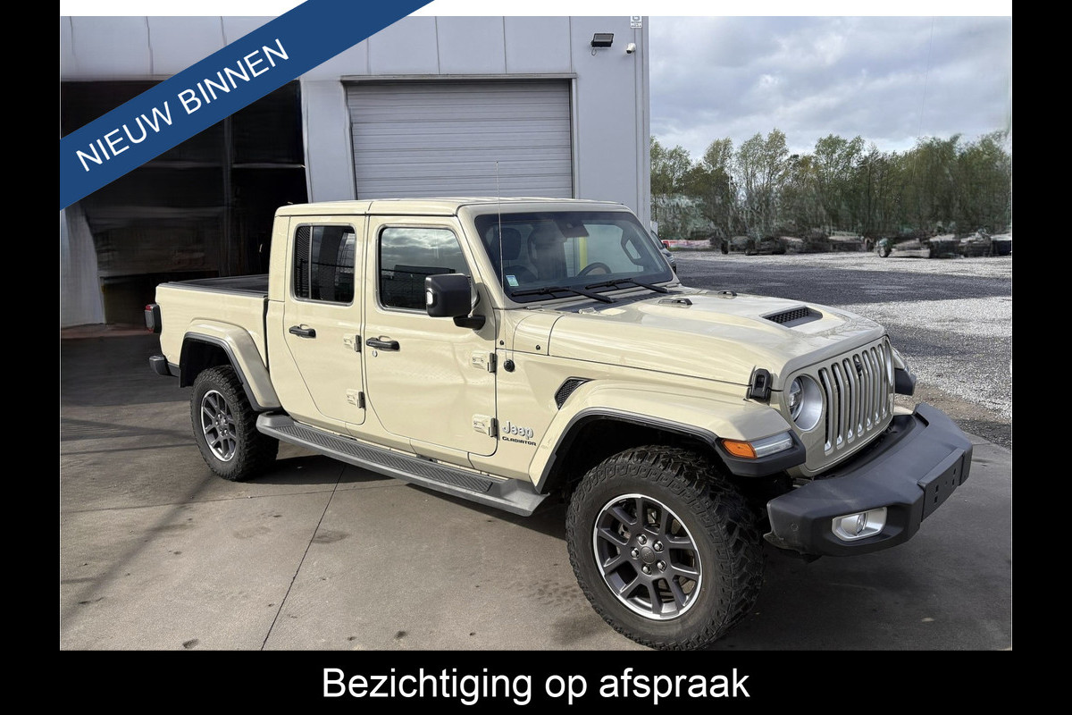 Jeep GLADIATOR 3.0 V6 OVERLAND * GRIJS KENTEKEN of 5 ZITPLAATSEN !!