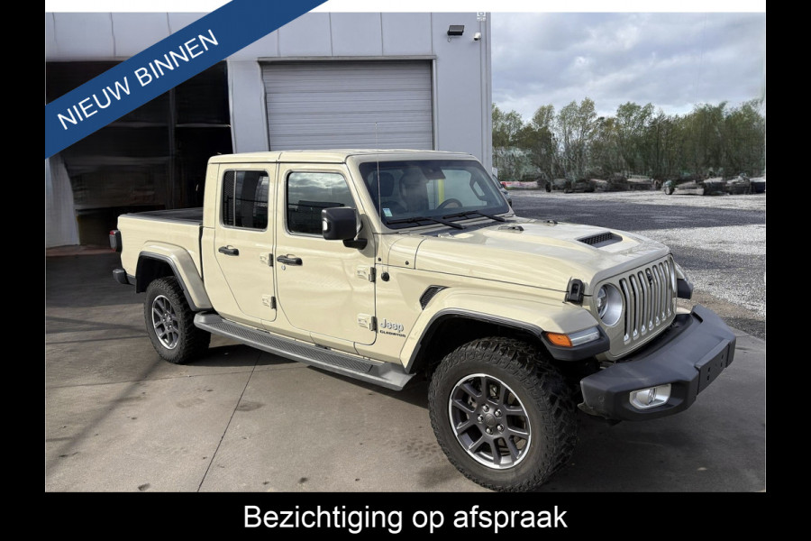 Jeep GLADIATOR 3.0 V6 OVERLAND * GRIJS KENTEKEN of 5 ZITPLAATSEN !!