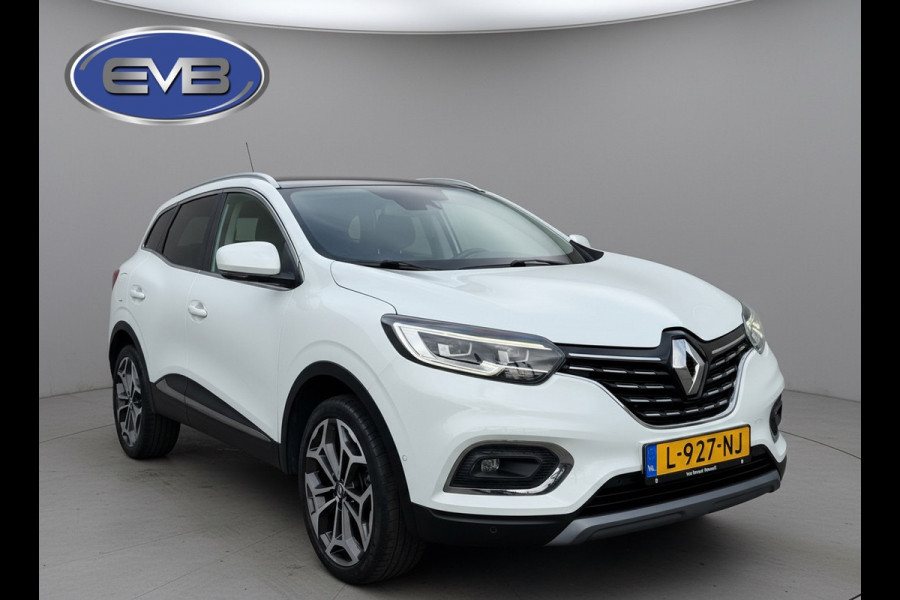 Renault Kadjar 1.3 TCe Black Edition,VOL OPTIES, panoramadak, 19 inch,trekhaak,achteruitrijcamera, 1/2 lederen sportinterieur, led