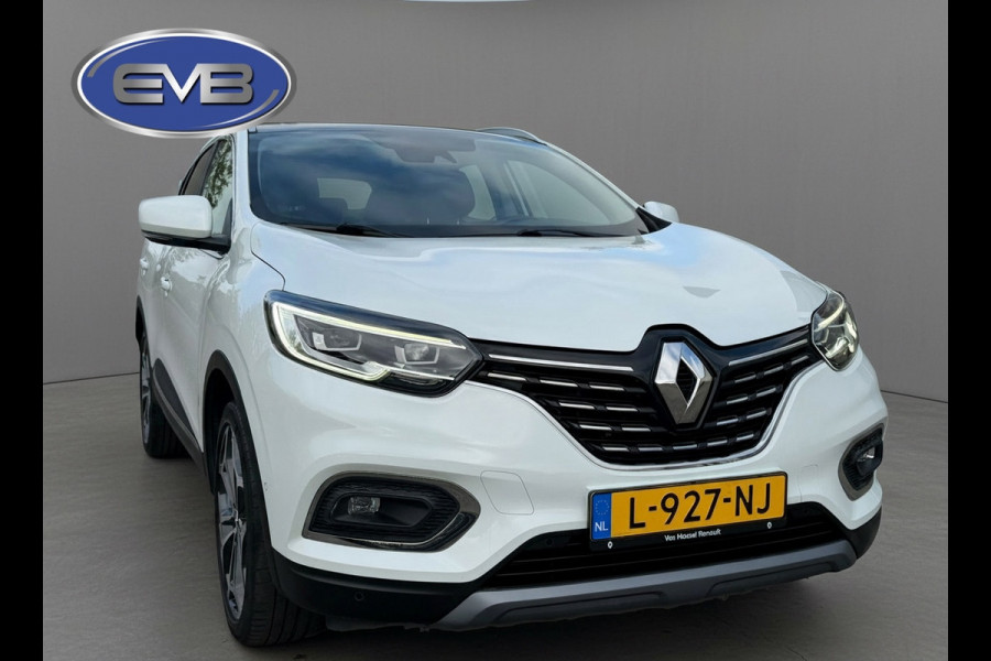 Renault Kadjar 1.3 TCe Black Edition,VOL OPTIES, panoramadak, 19 inch,trekhaak,achteruitrijcamera, 1/2 lederen sportinterieur, led