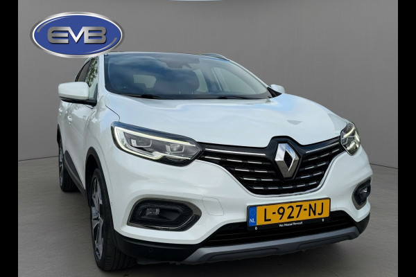 Renault Kadjar 1.3 TCe Black Edition,VOL OPTIES, panoramadak, 19 inch,trekhaak,achteruitrijcamera, 1/2 lederen sportinterieur, led
