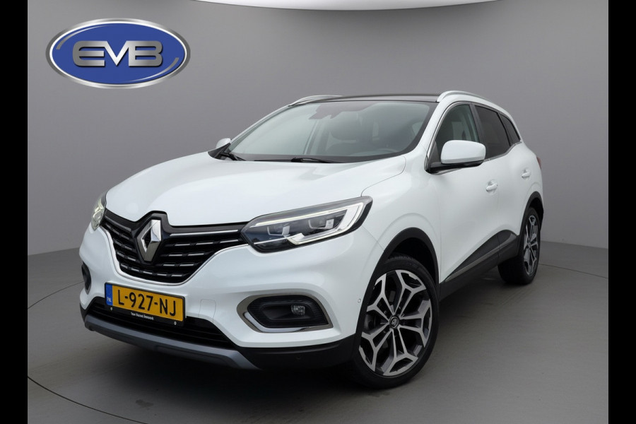 Renault Kadjar 1.3 TCe Black Edition,VOL OPTIES, panoramadak, 19 inch,trekhaak,achteruitrijcamera, 1/2 lederen sportinterieur, led