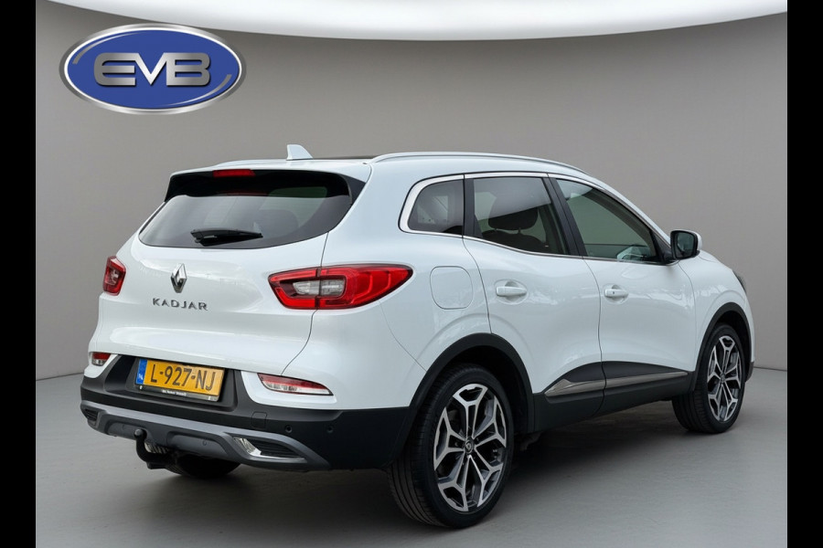 Renault Kadjar 1.3 TCe Black Edition,VOL OPTIES, panoramadak, 19 inch,trekhaak,achteruitrijcamera, 1/2 lederen sportinterieur, led